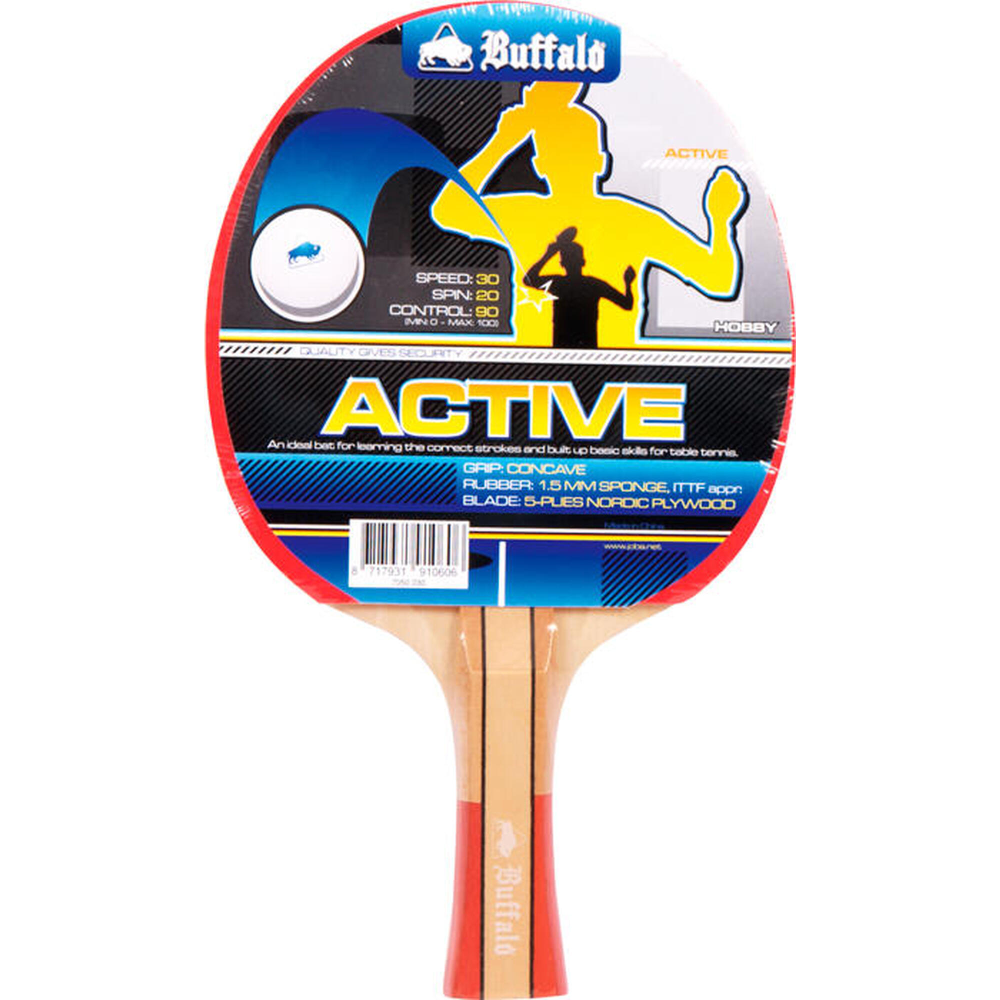 Raquete de Ping Pong Buffalo Active