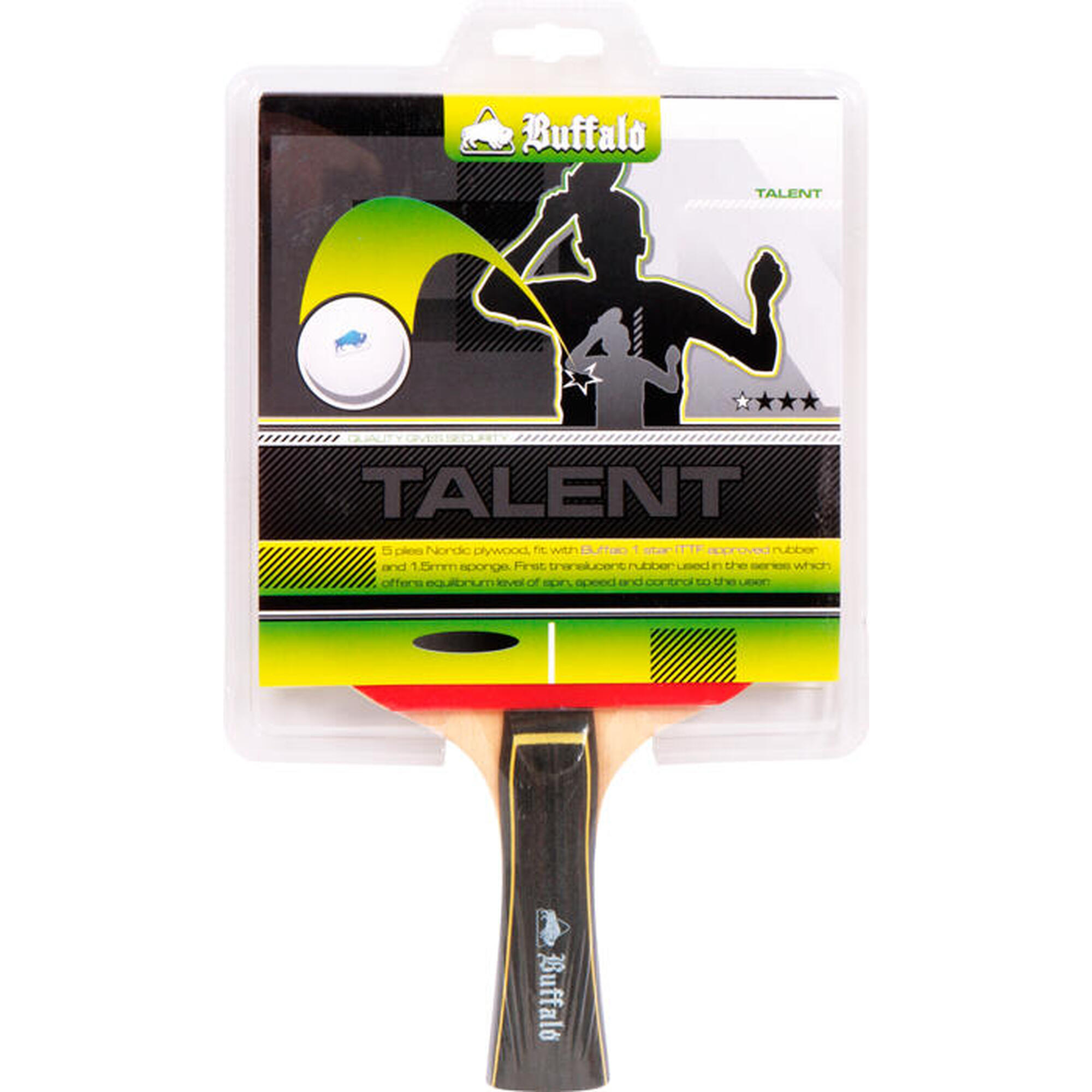 Bate de tenis de mesa Buffalo Talent