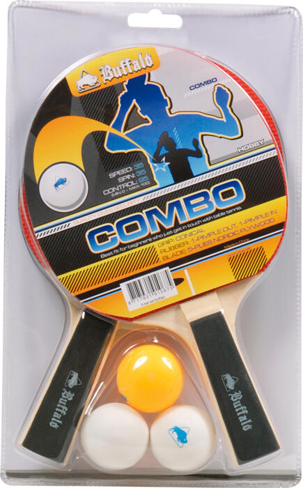 BUFFALO Set di racchette da ping pong Buffalo Combo
