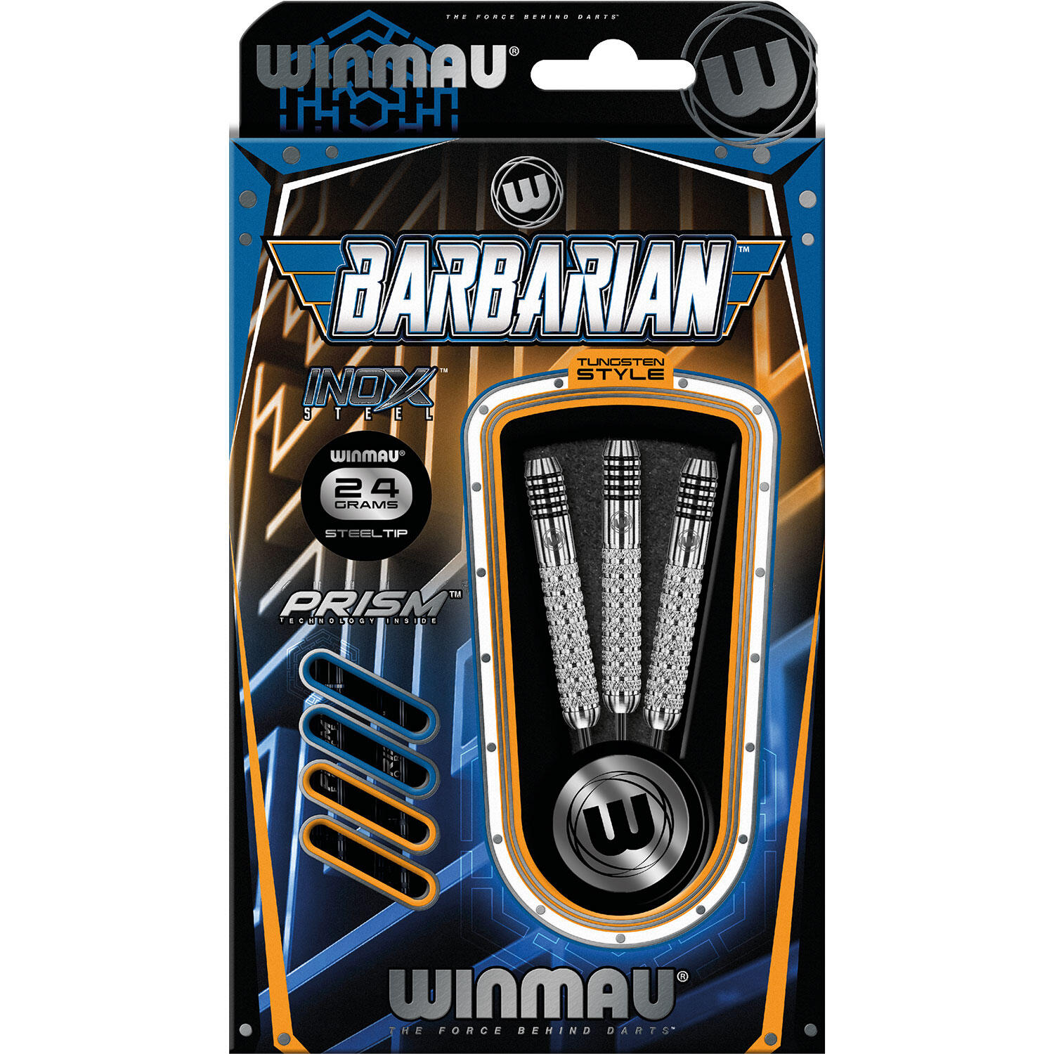 WINMAU Freccette punta di acciaio adulto Barbarian Inox