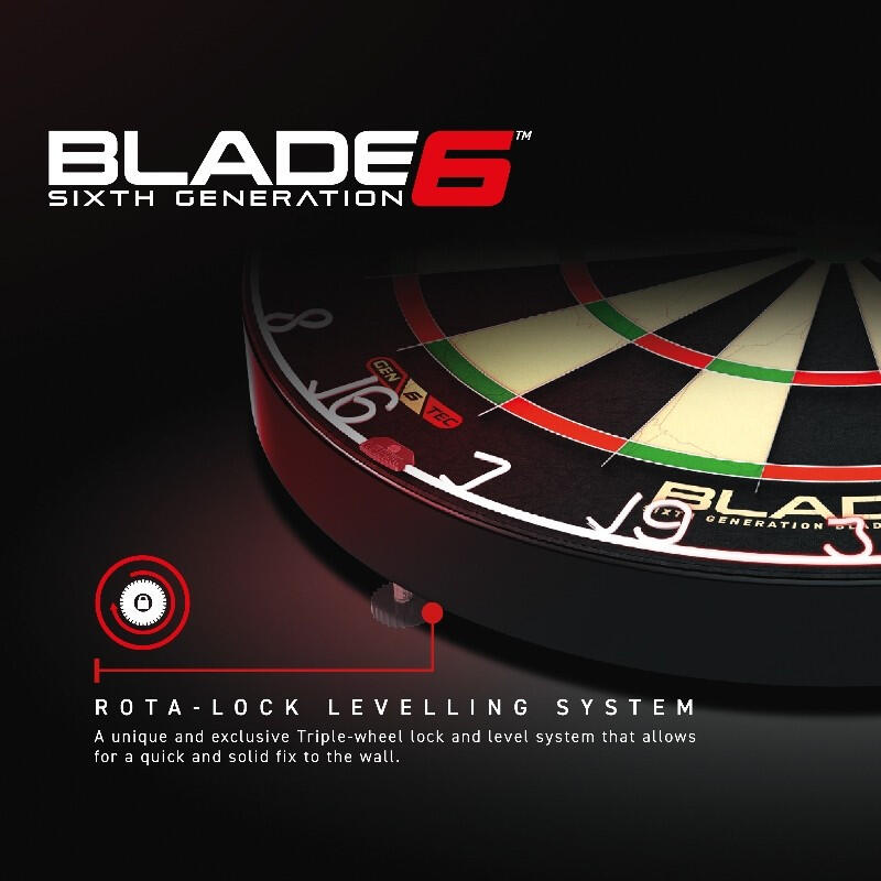 Cible de fléchettes Winmau Blade 6