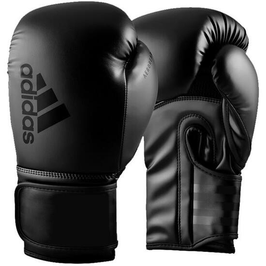 Boxhandschuhe Hybrid 80 schwarz/schwarz