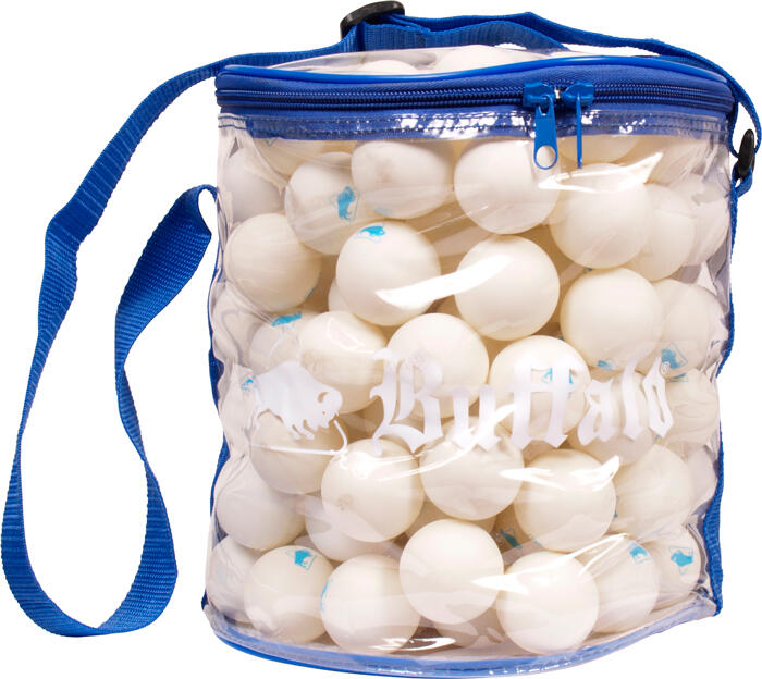 Conjunto de bolas de ténis de mesa adulto 144pc. - branco