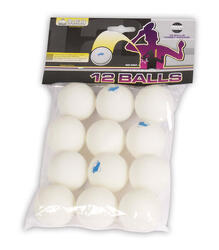 Ballons tennis de table - Hobby blanc