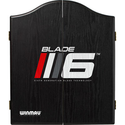 Winmau dart kabinet blade 6 zwart