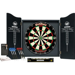 Darts szett Winmau Professional, fekete