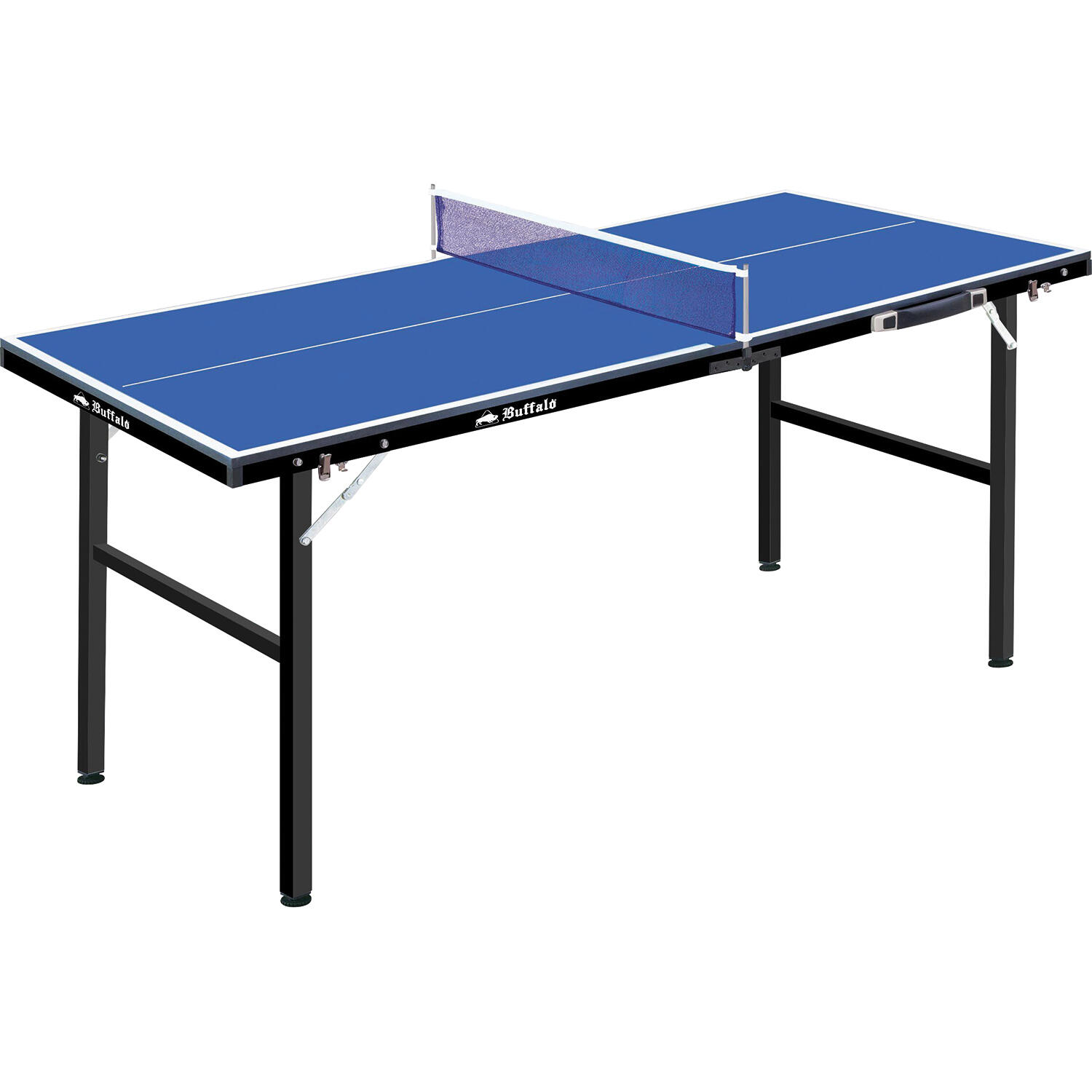Buffalo - Table De Ping-pong - Mini De Luxe Bleu - Table De Tennis De Table - Bleu - 12 Mm - Decathlon
