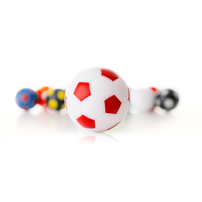 Robertson - Tafelvoetbal Ballen - 35 mm - Mix Kleuren - 10 stuks