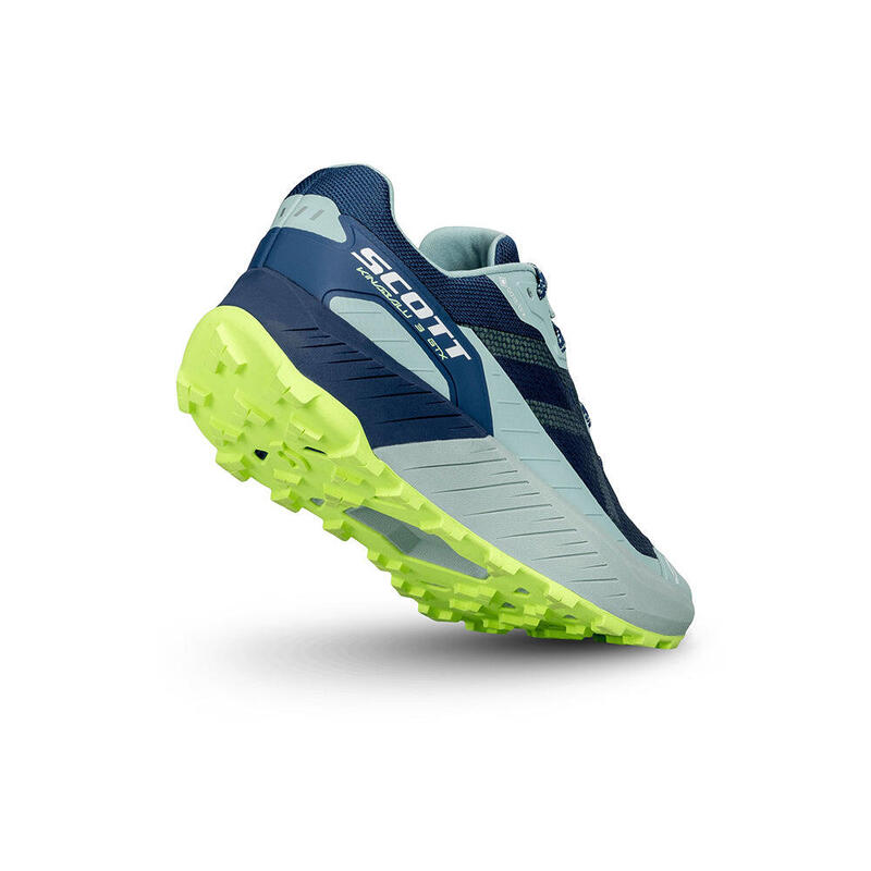 Kinabalu 3 GTX Women's Trail Running Shoes - Blue x Green