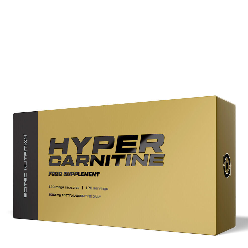 Hyper carnitine - 120 mega capsules de scitec nutrition