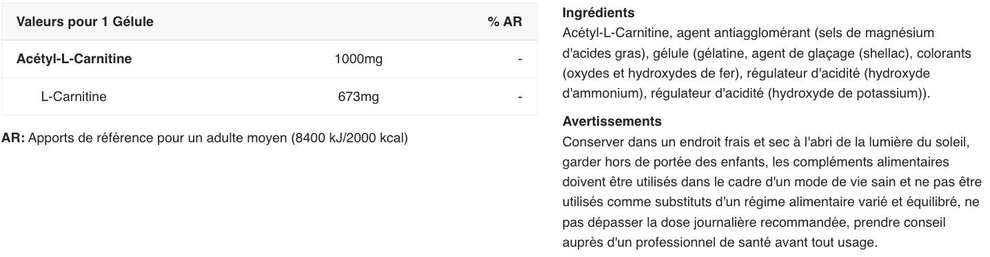 Hyper Carnitine - 120 Mega Cápsulas Scitec Nutrition 2/5
