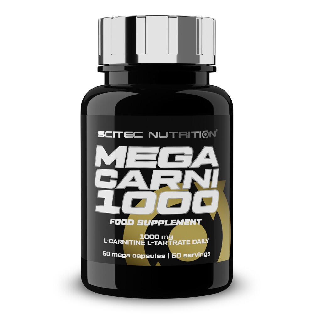 SCITEC NUTRITION Mega carni 1000mg - 60 mega capsules de Scitec Nutrition