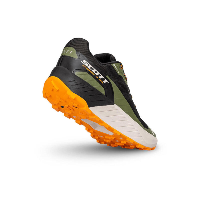Kinabalu 3 GTX Men's Trail Running Shoes - Black x Orange