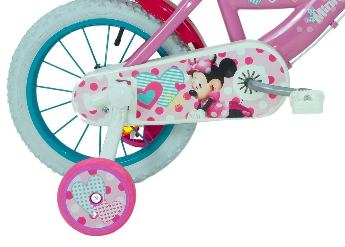 Huffy Disney Minnie Mouse 14" Kids Bike - Pink/Blue 5/6