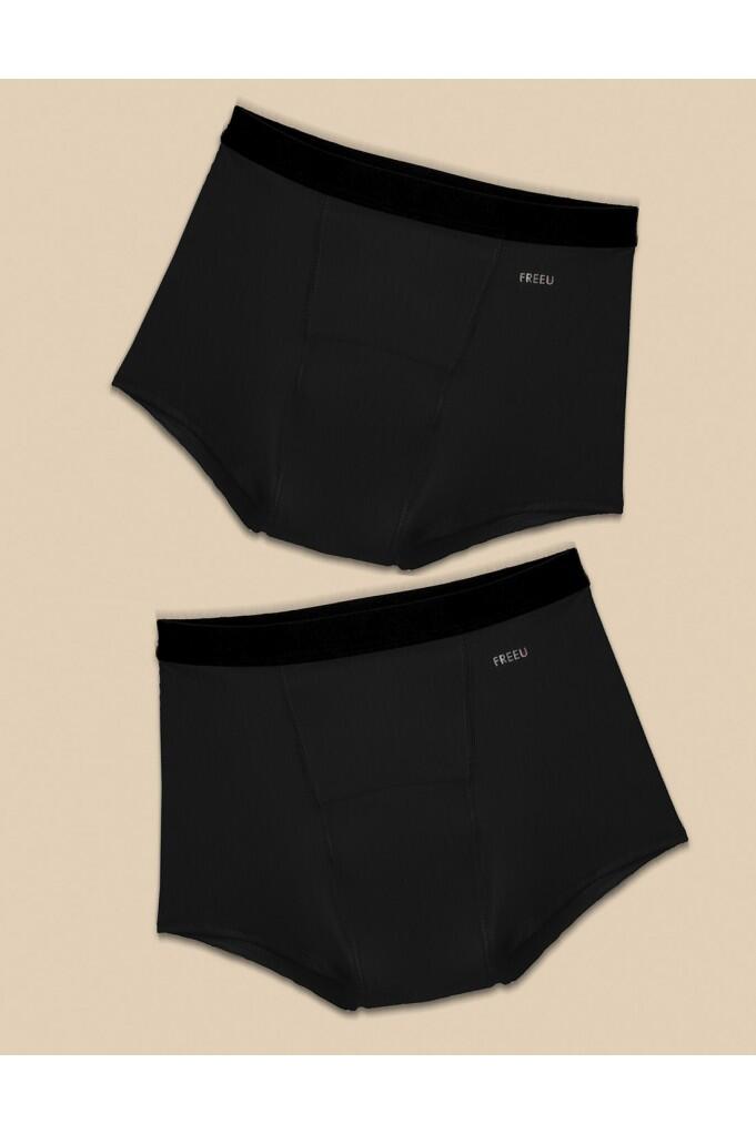 Pack-2 Short hygiénique avec absorption abondante, coupe laser Ada. 4/7