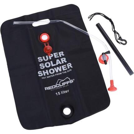 Douche solaire Redcliffs 15 L pour camping