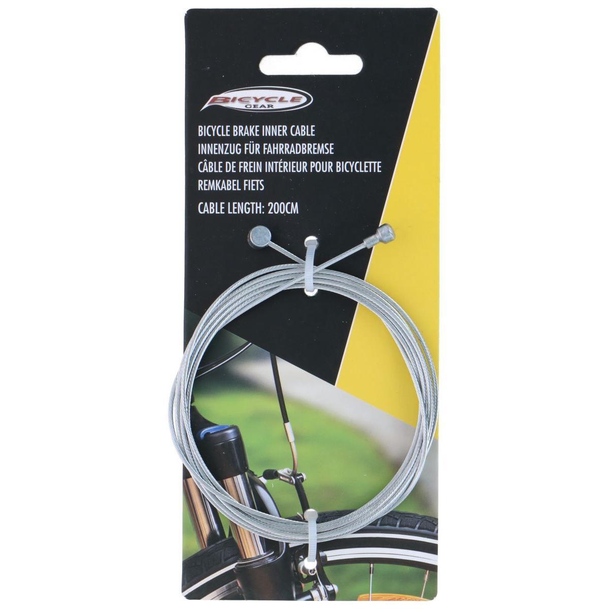 Wewnętrzna linka hamulcowa Bicycle Gear 200cm 2/2