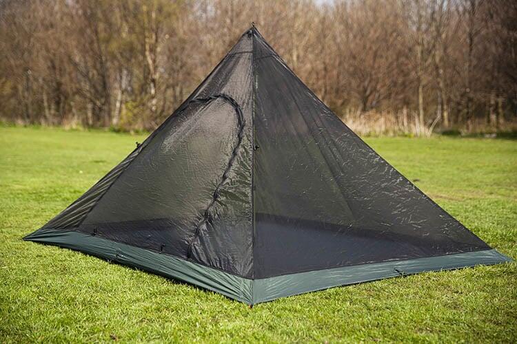 DD Hammocks SuperLight - XL - Pyramid Mesh Tent Tipi-tent 2/6