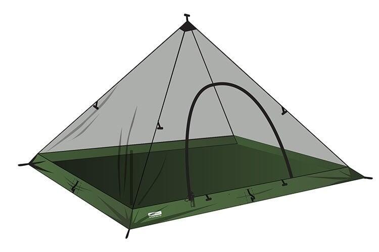 DD SuperLight XL Pyramid Mesh Tent | Decathlon