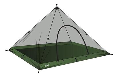 Dd hammocks superlight - xl - pyramid mesh tent tipi-tent