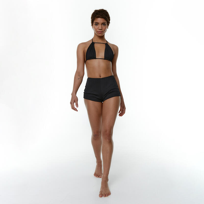 Top bikini multiposición + Braguita bikini Bessie&Lottie de mujer Black Limba