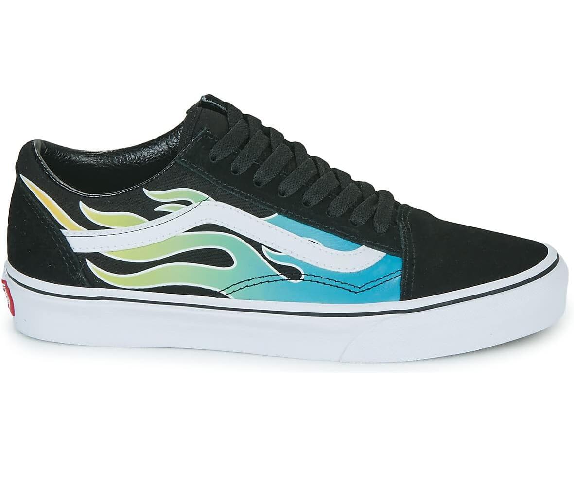 Vans Zapatillas Old Skool Glow Flame Negro 2/5