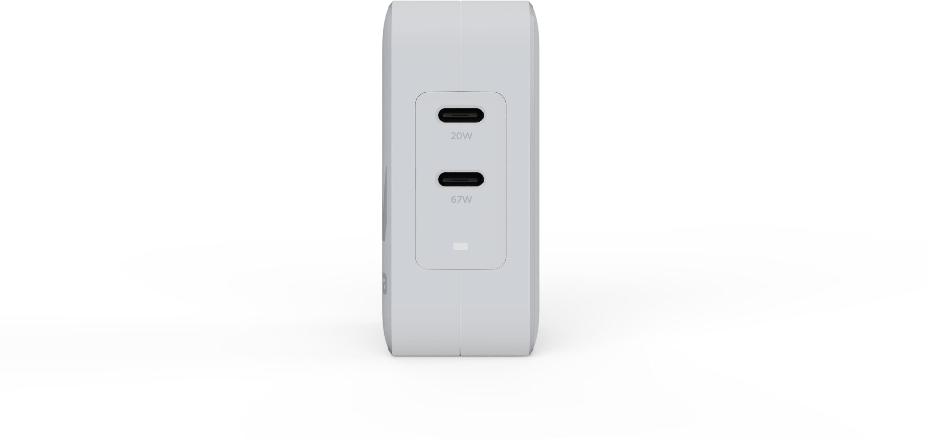 XTORM Ładowarka turystyczna 67W GaN +kabel USB-C PD biała 7/7