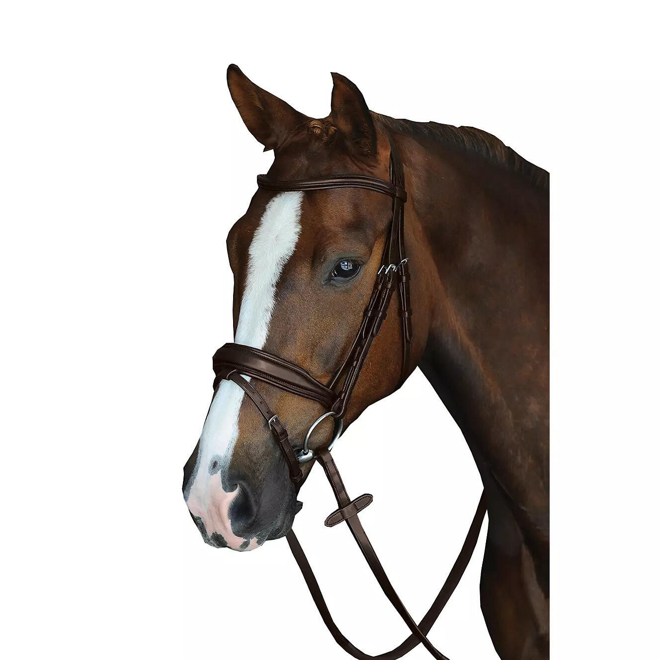 Weatherbeeta - Bridons Équitation Rembourrée Weatherbeeta Collegiate Mono Crown - Bridon - Marron - Fs - Decathlon