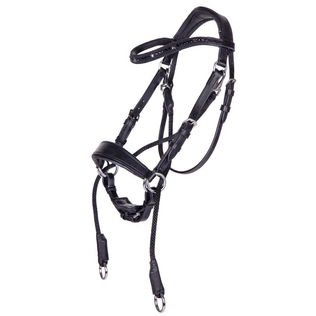 Bitless bridle for horses QHP Thunderbolt
