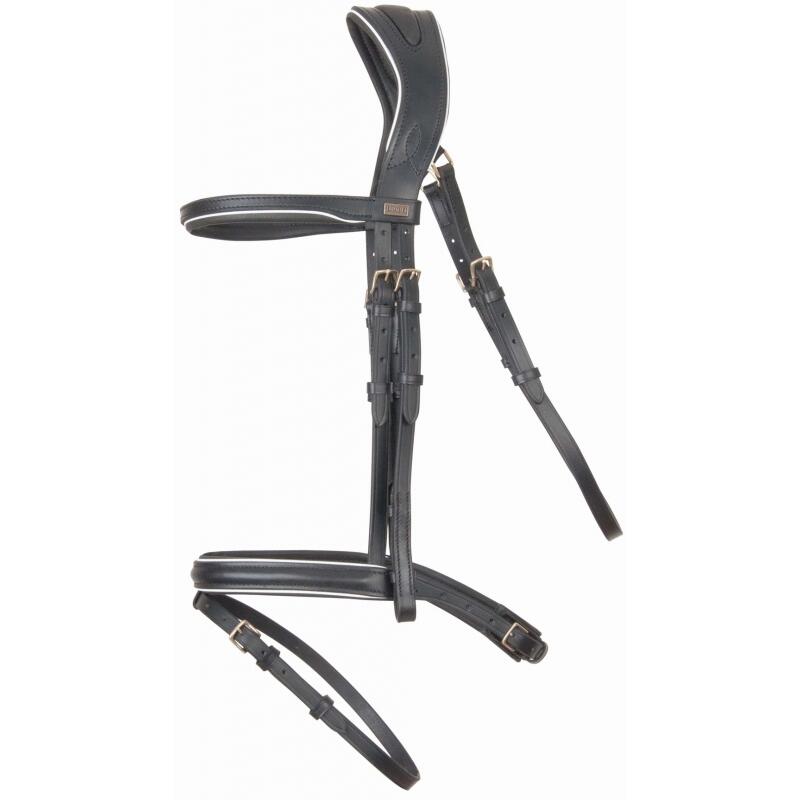 T De T - Bridons Équitation T De T Velazquez - Bridon - Blanc|noir - Ps - Decathlon