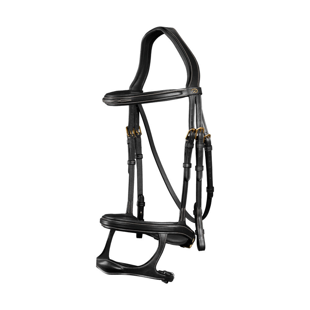 Dy'on double noseband bridles