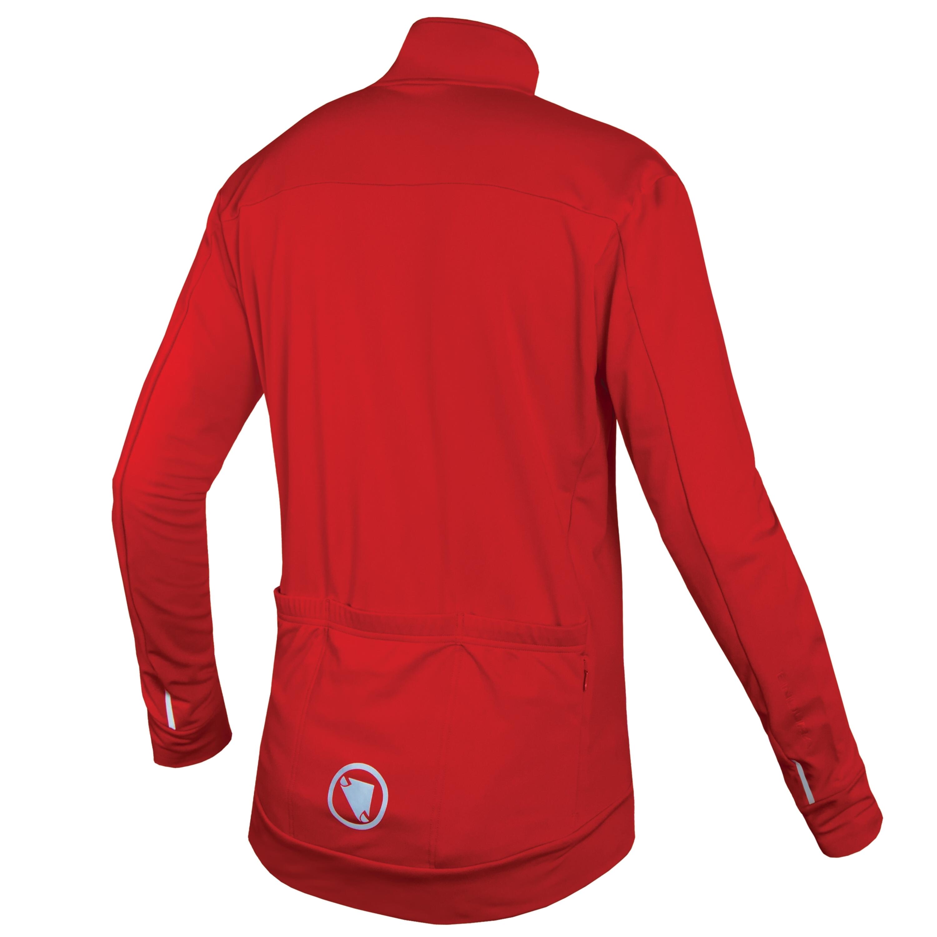 Endura Roubaix Xtract Langarmtrikot rot 4/4