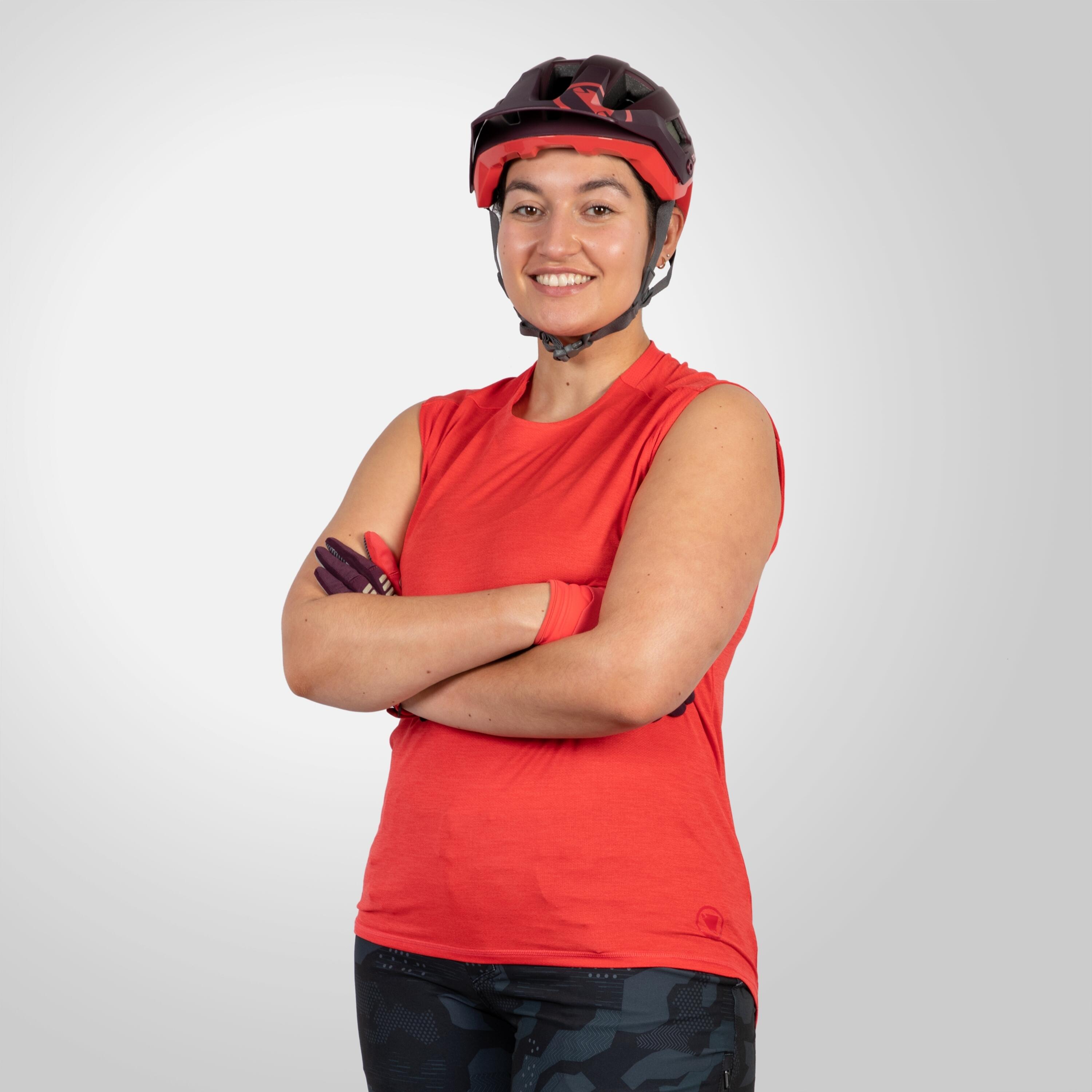 Damen Tank-Top Mit Sicherheitstasche Im Rückenbereich 5/7