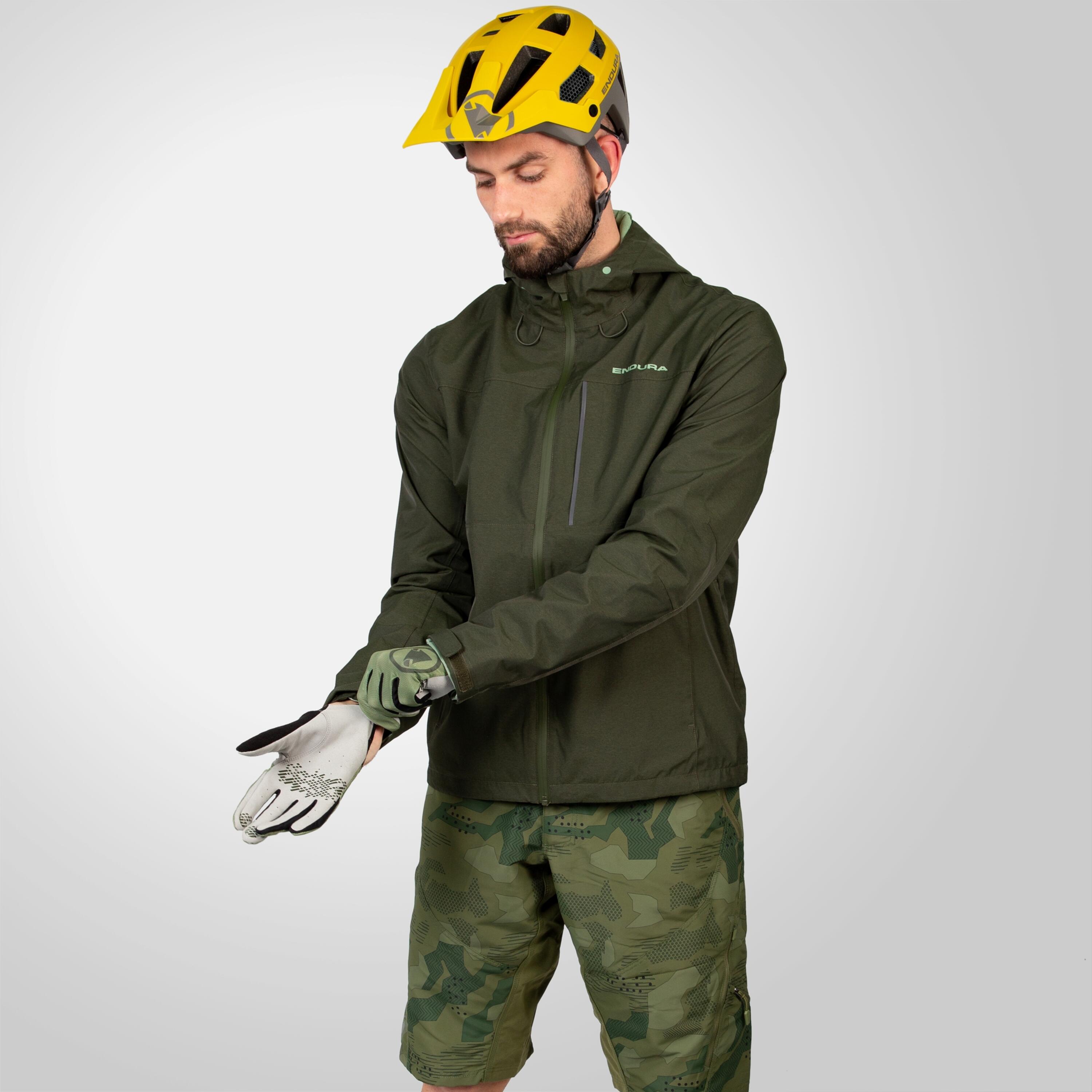 Endura Hummvee Waterproof Jacket Green 5/5
