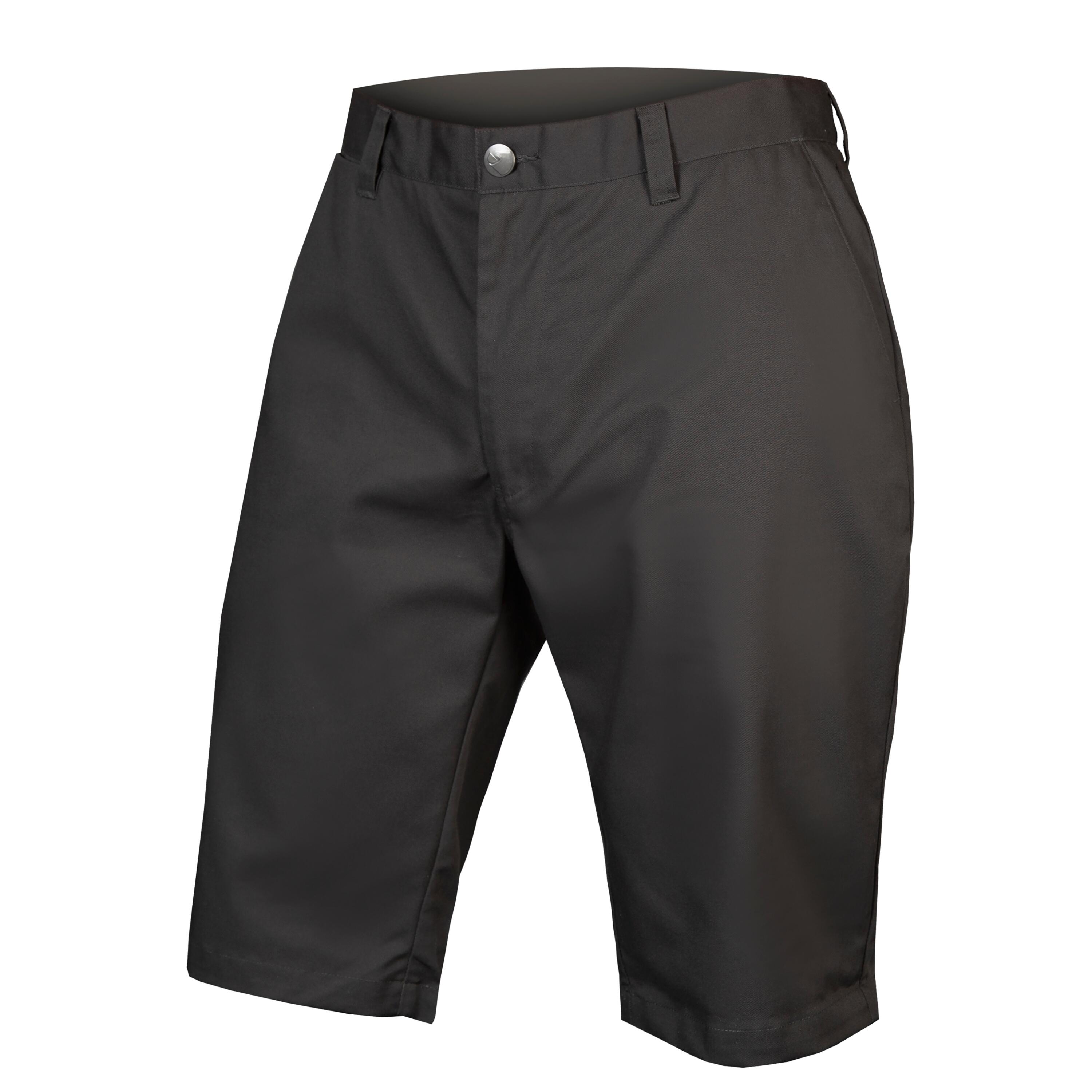 Chino shorts with Endura Hummvee undershort