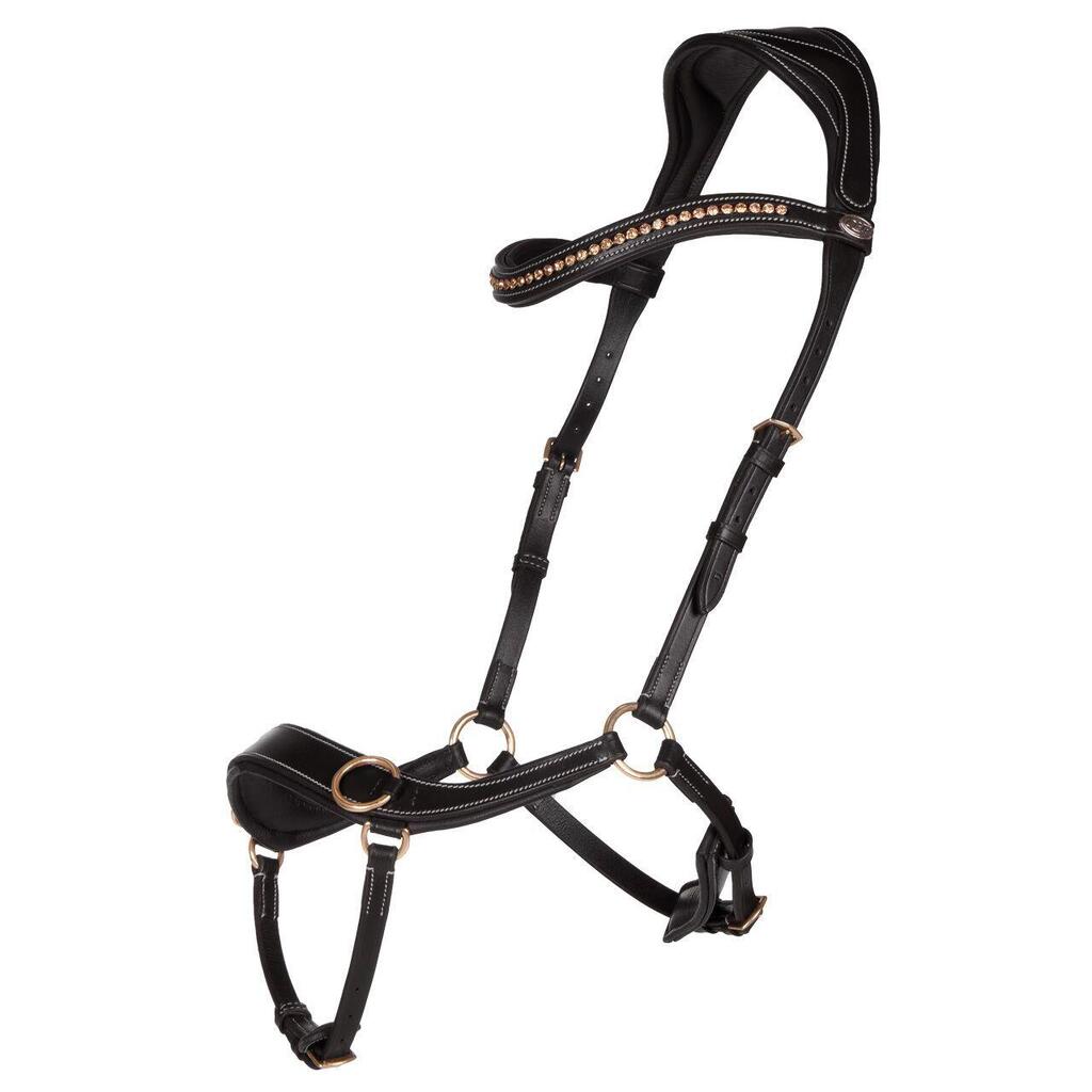 Anatomical bitless bridles QHP