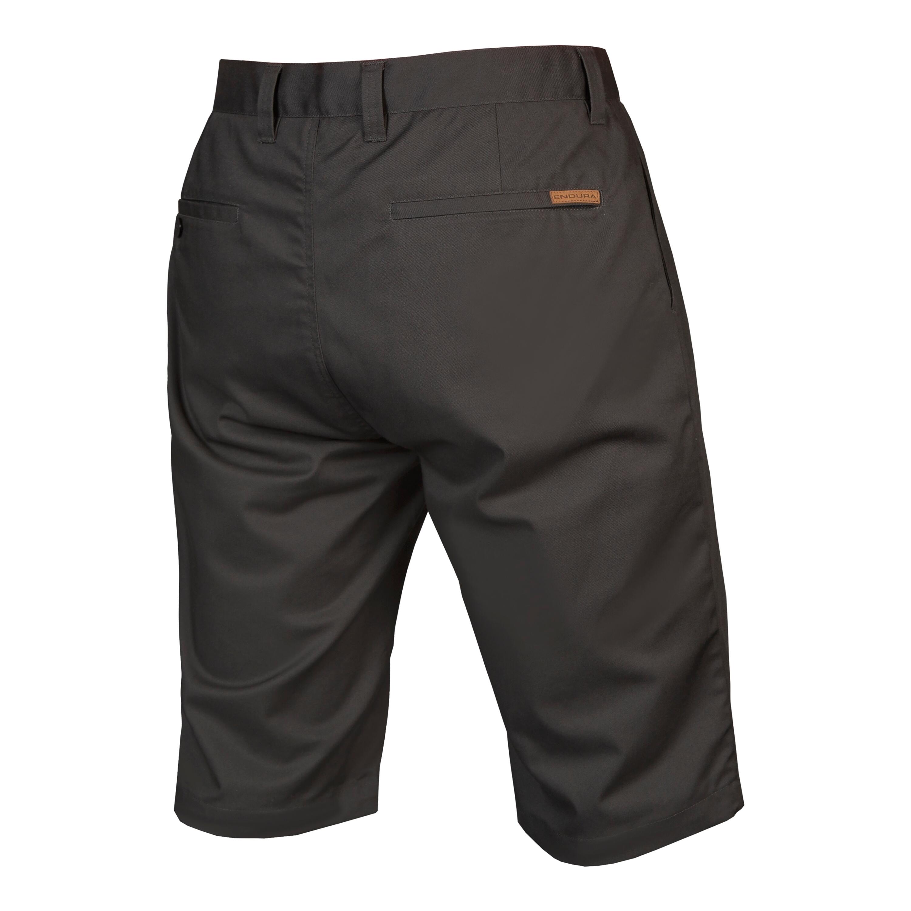 Chino shorts with Endura Hummvee undershort