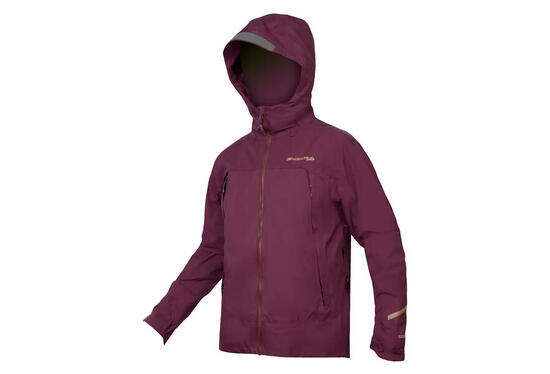Wasserdichte Jacke Endura MT500 II Violett