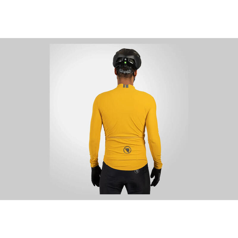 Endura Pro SL II Long Sleeve Jersey Mustard Yellow XL