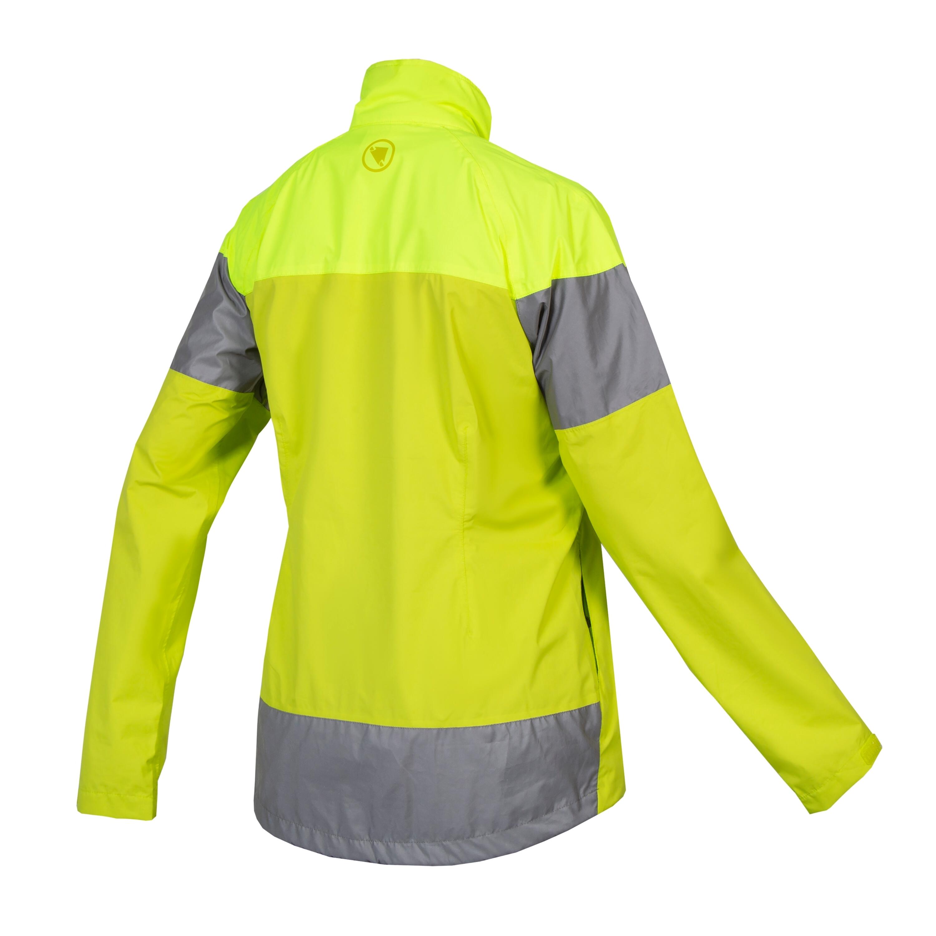Endura Damen Urban Luminite Jacke II neon-gelb Größe XS 3/4