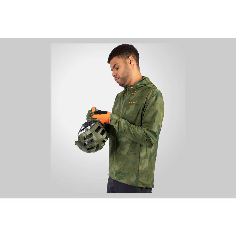 Veste Coupe-Vent Endura Hummvee Camo Vert