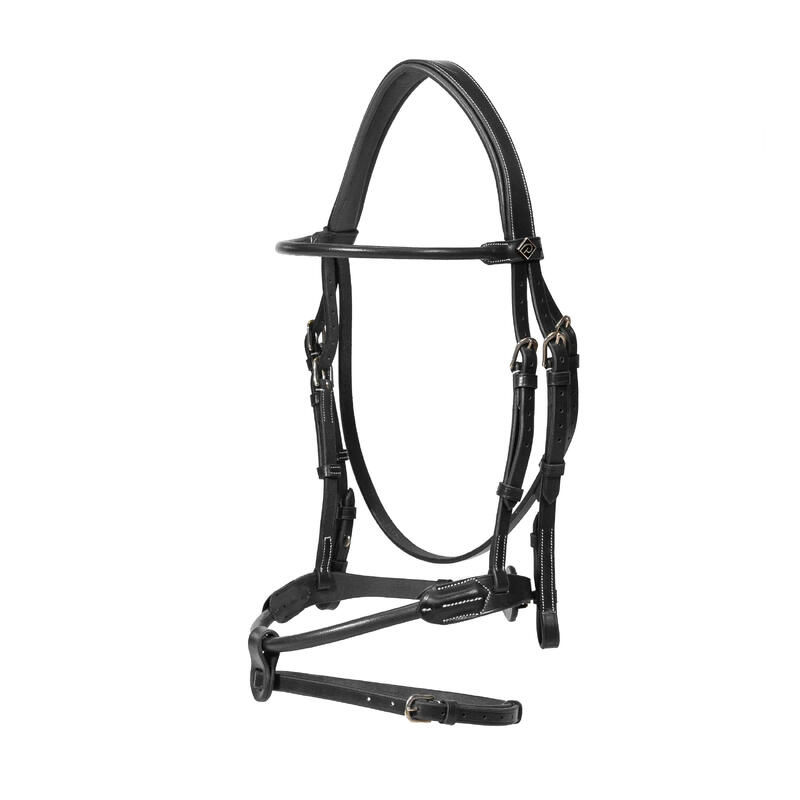 Briglie da equitazione anatomiche rotonde in cuoio Dy’on