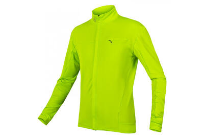 Endura Roubaix Xtract Langarm-Trikot Neon-Gelb S