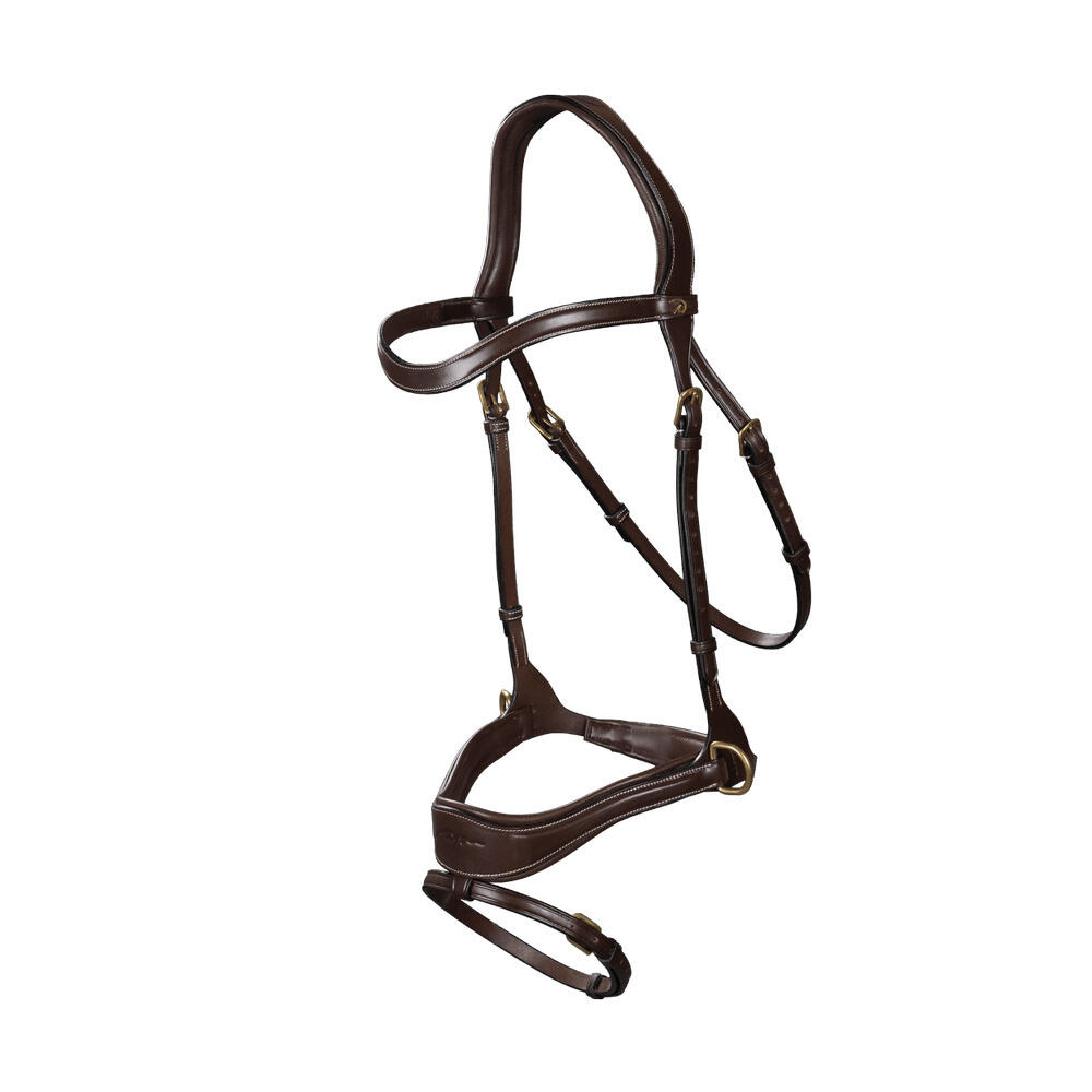 Bridle D motion gecombineerde neusriem Dy'on 3/7