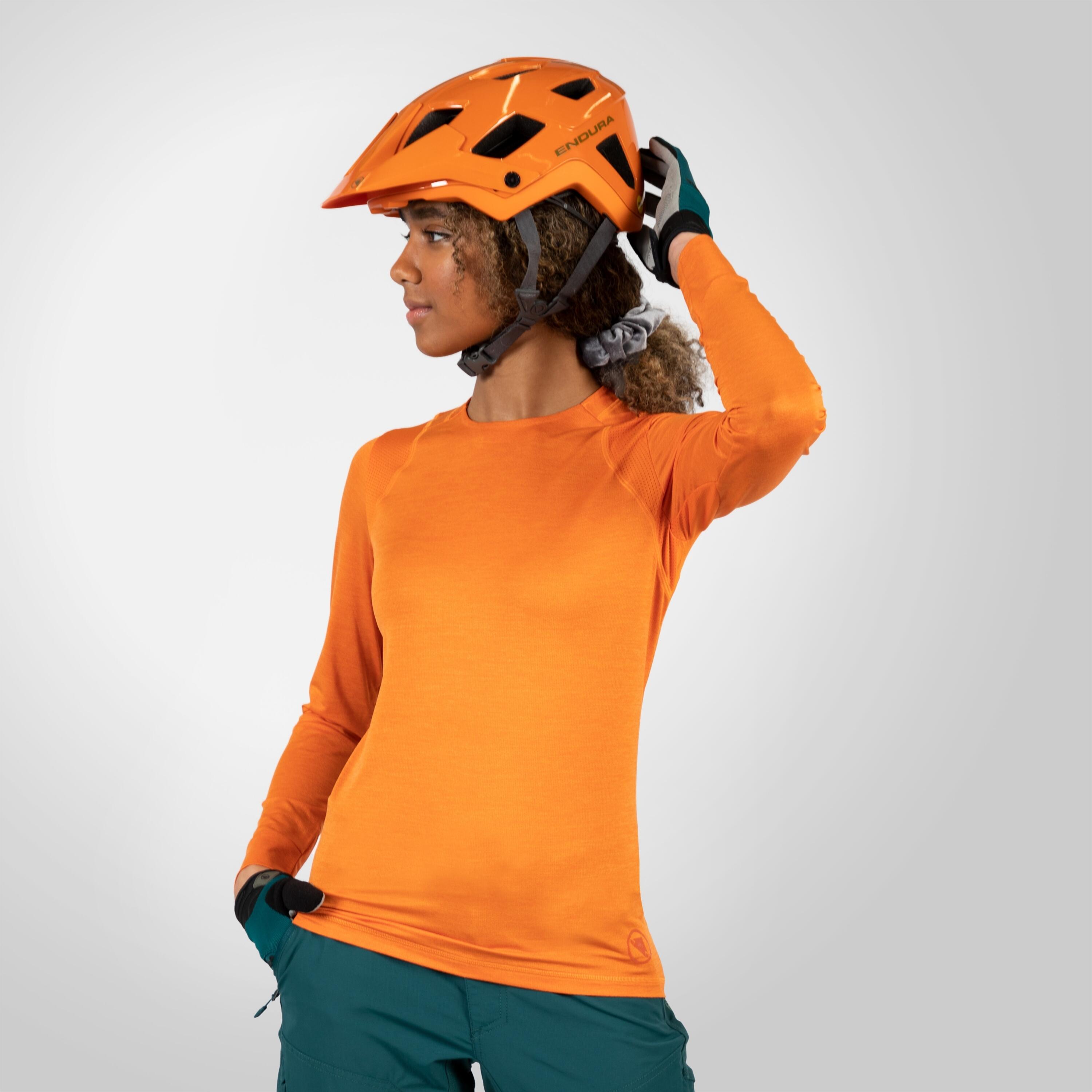 Damen Shirt Mit Langen Ärmeln 3/5