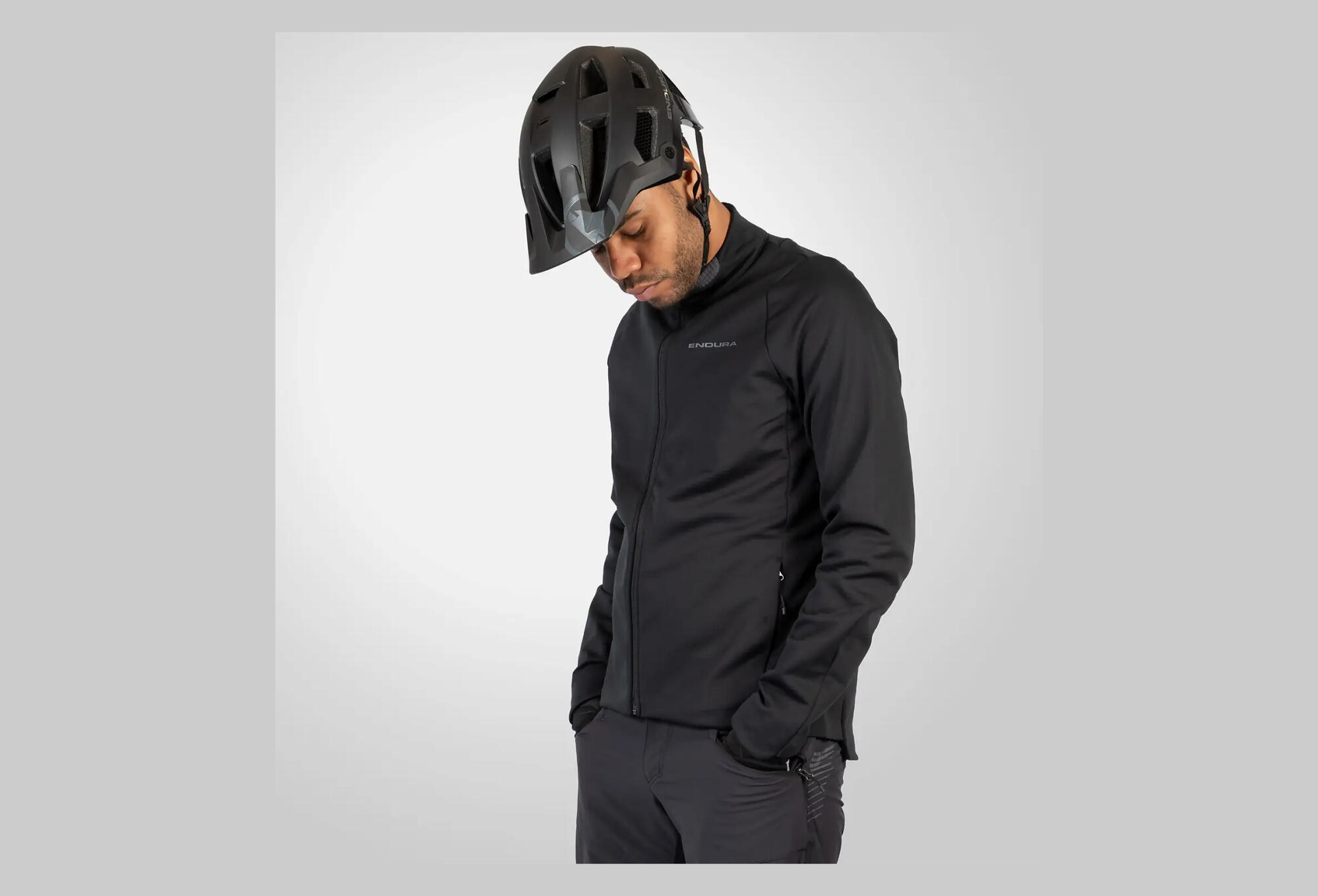 Veste Manches Longues Endura Softshell SingleTrack Noir 6/7