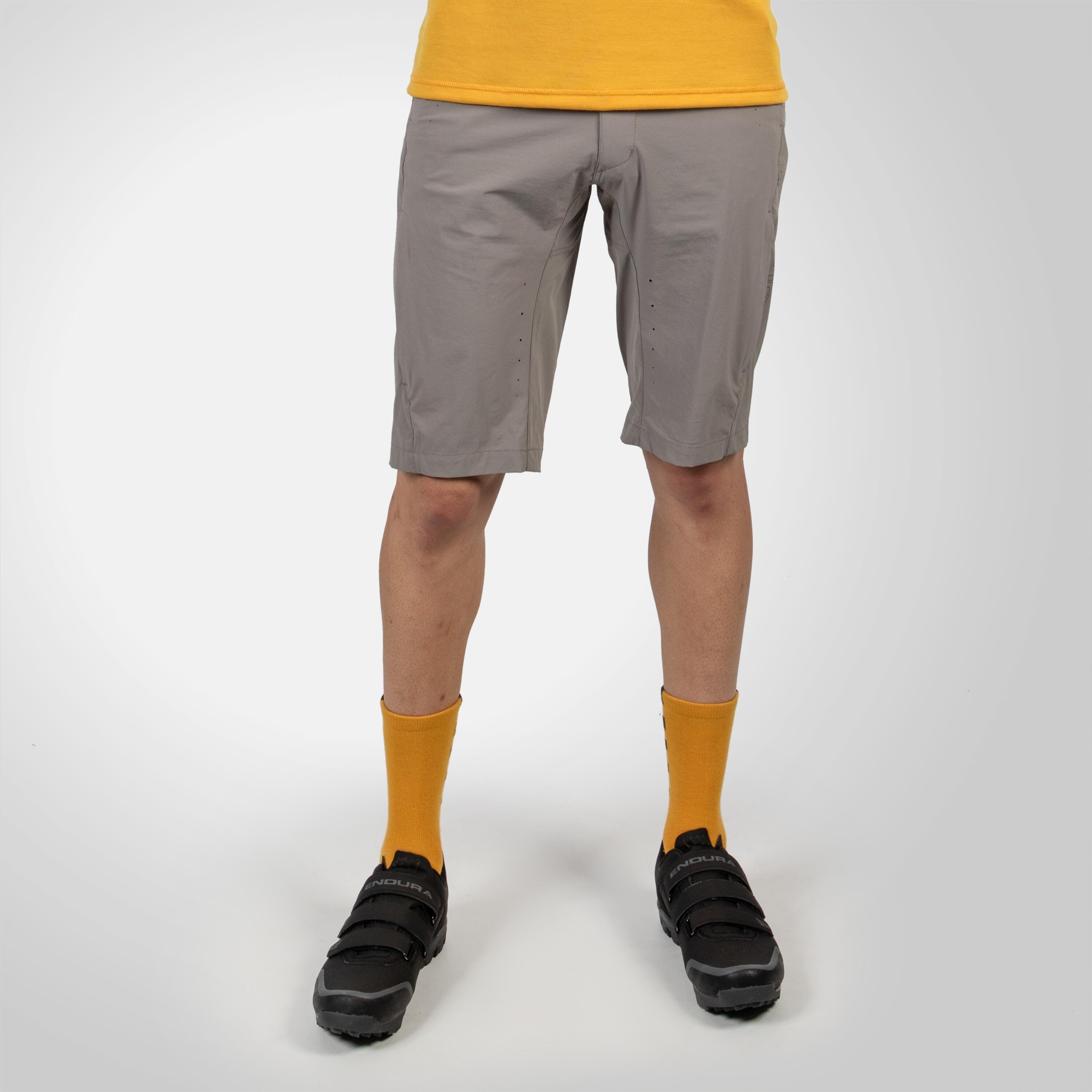 Shorts Endura GV500 Foyle Fossil Grau 3/4