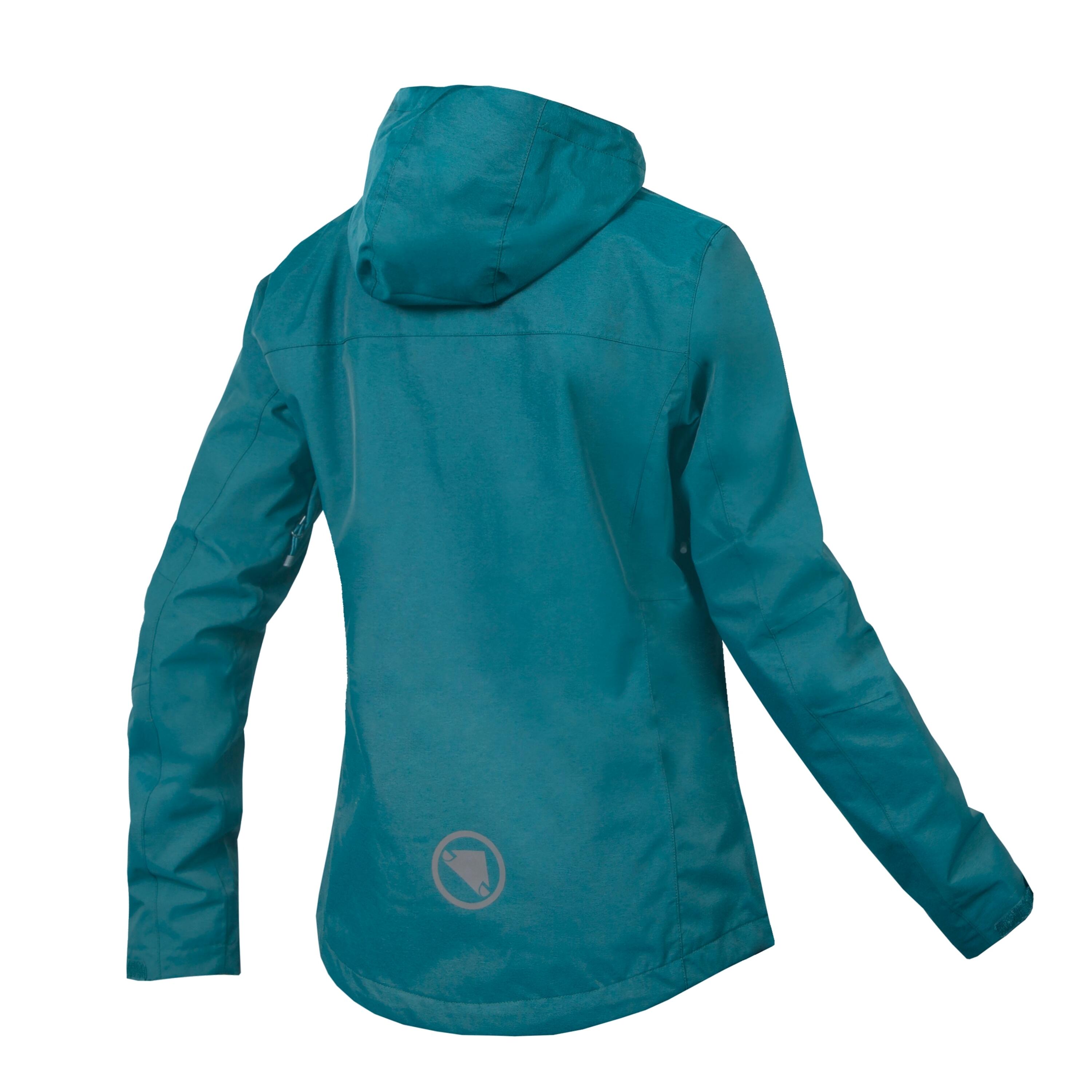 Veste imperméable à capuche femme Endura Hummvee 2/3