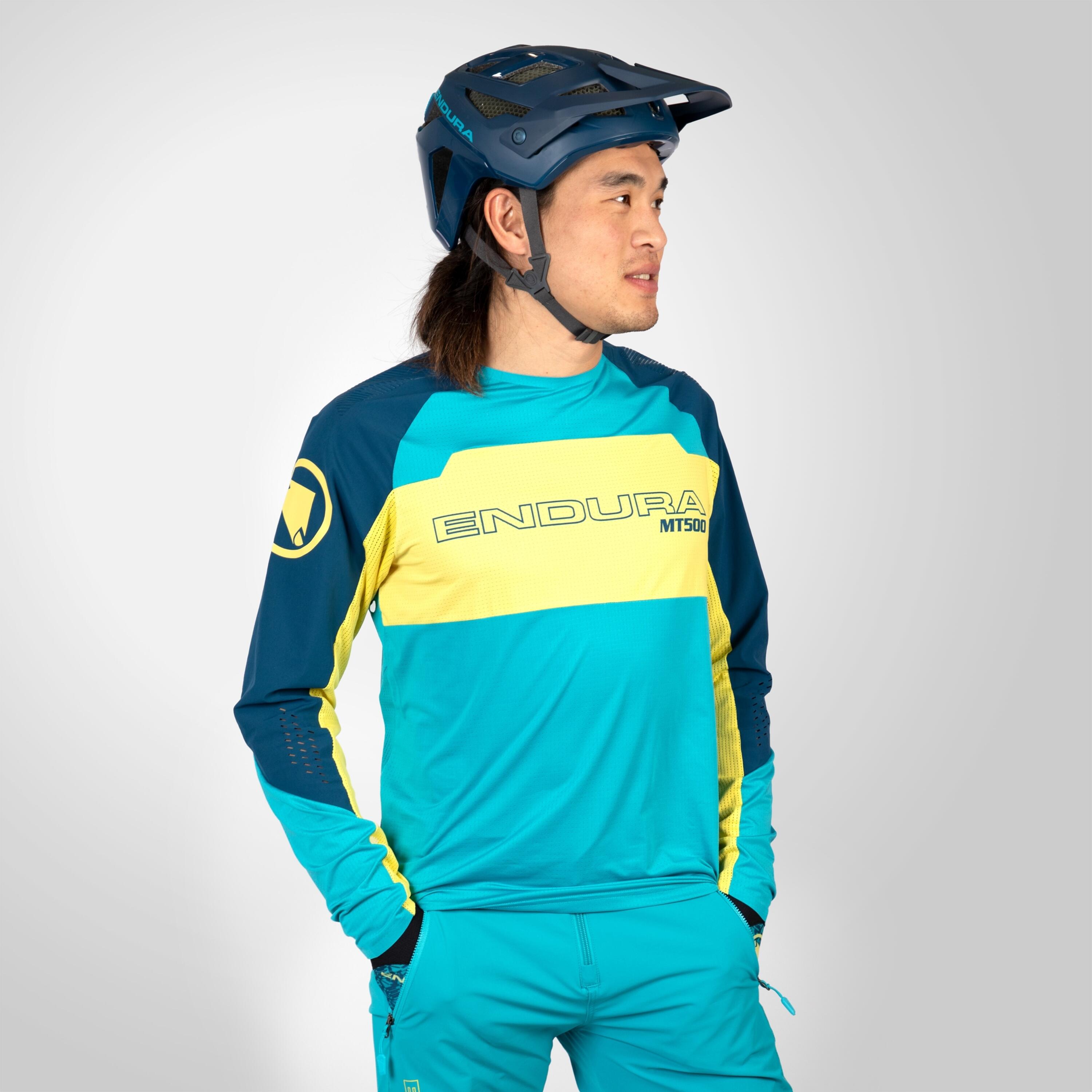 Endura MT500 LTD Blueberry Long Sleeve Jersey 3/6