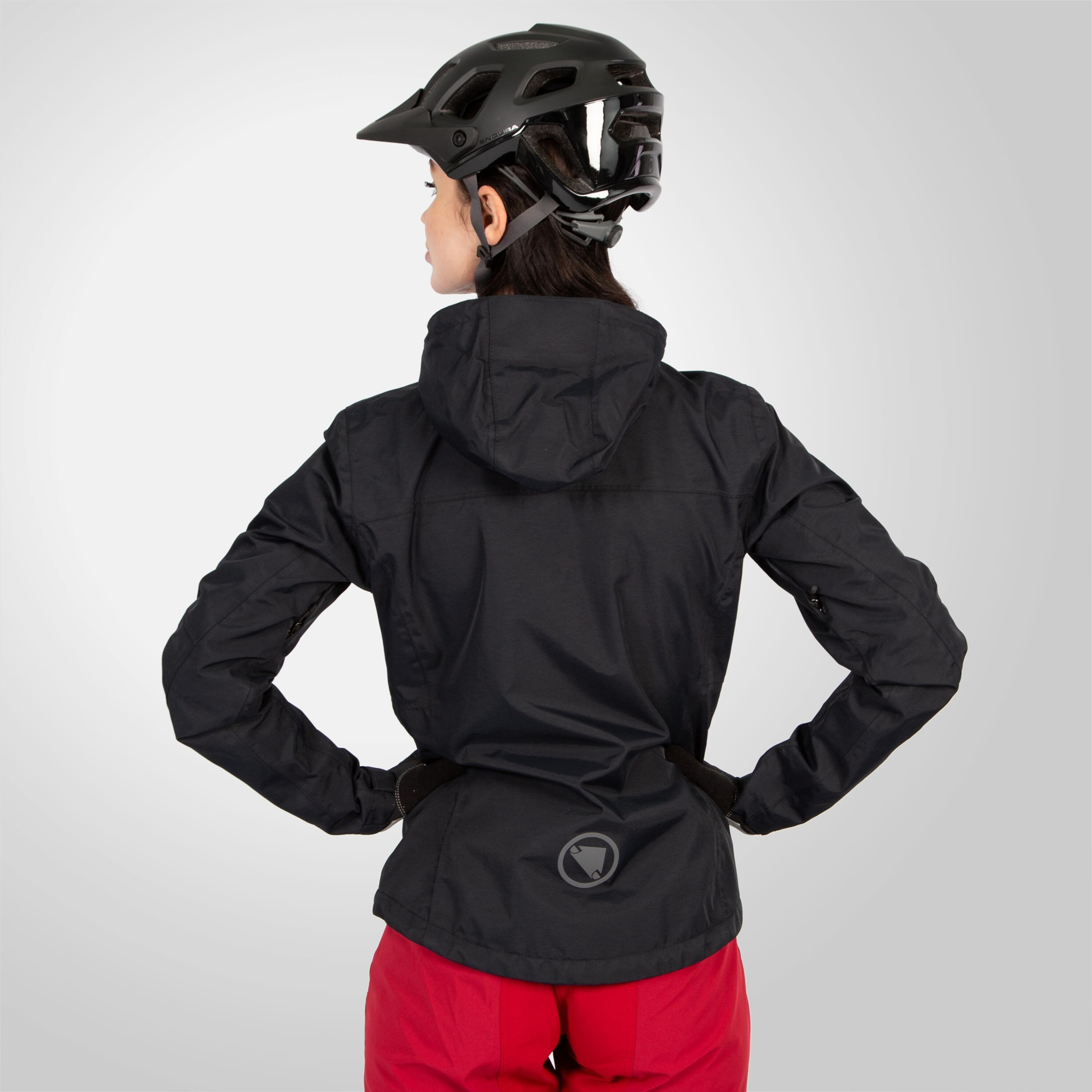 Hummvee Wasserdichte Endura Jacke Damen Schwarz 4/4